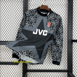 Arsenal 1994-95 Black goalkeeper Long Sleeve Retro Jersey