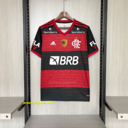 Retro 2020-21 Flamengo Home All Sponsors