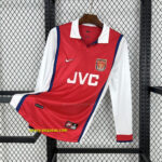Arsenal 1998-99 Home Long Sleeves Retro Jersey