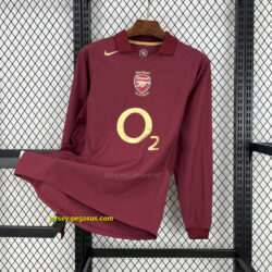 Arsenal 2005-06 Home Long Sleeves Retro Jersey