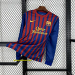 Barcelona 2011-12 Home Long Sleeves Retro Jersey