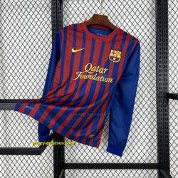 Barcelona 2011-12 Home Long Sleeves Retro Jersey