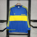 Boca Juniors 1981 Home Long Sleeves Retro Jersey