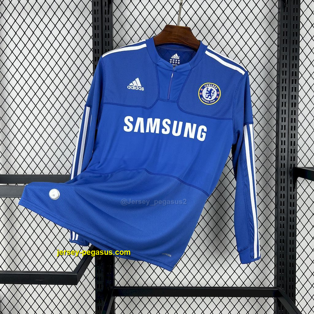 Chelsea 2009-10 Home Retro Long Sleeves Jersey Chelsea 2009-10 Home Retro Long Sleeves Jersey