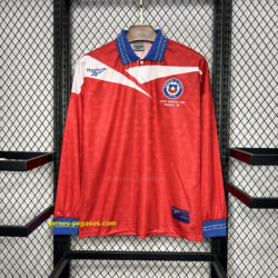 Chile 1998 Home Long Sleeve Retro Jersey
