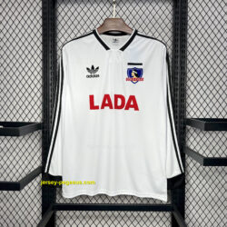 Colo Colo 1991 Home Long Sleeve Retro Jersey