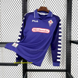 Fiorentina 1998-99 Home Long Sleeves Retro Jersey