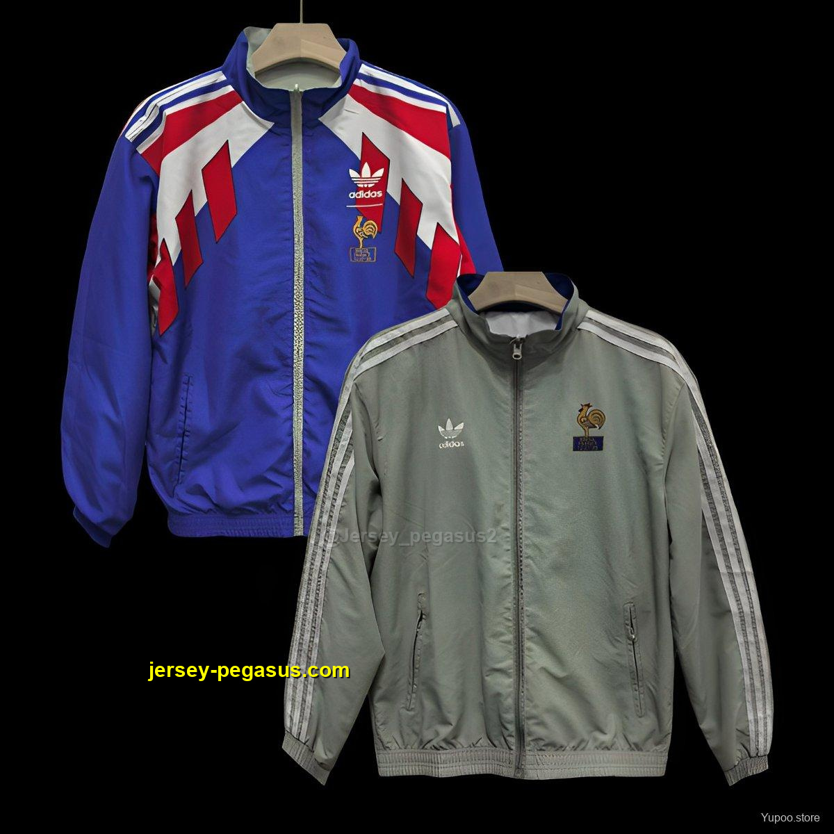2025 France BlueGrey Reversible Windbreaker 2025 France BlueGrey Reversible Windbreaker