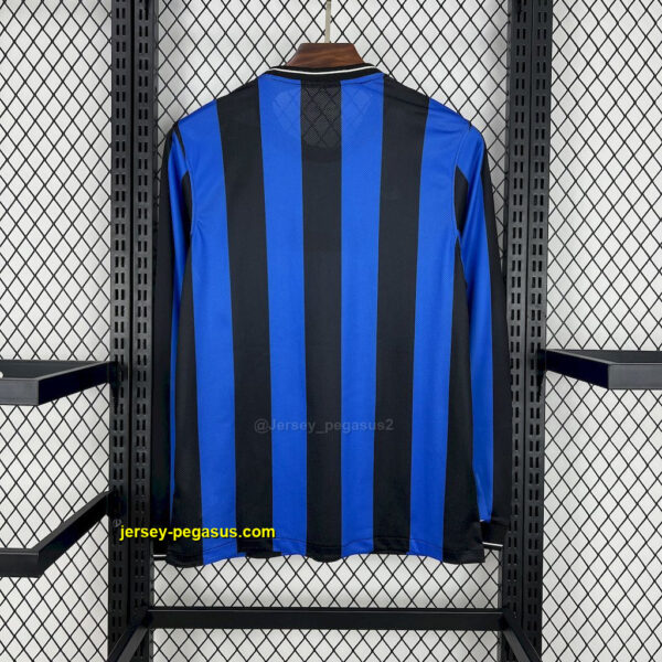 Inter Milan 1998-99 Home Long Sleeves Retro Jersey