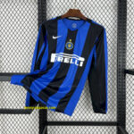 Inter Milan 2004-05 Home Long Sleeves Retro Jersey