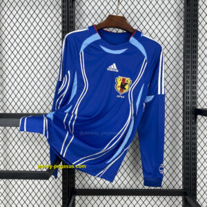 Japan 2006 Home Long Sleeves Retro Jersey