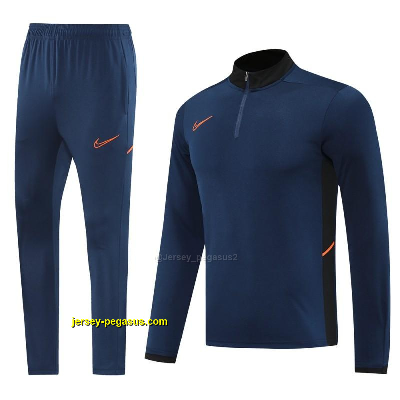 2025 Nike Navy Full Hoodie Zipper Jacket +Long Pants 2025 Nike Navy Full Hoodie Zipper Jacket +Long Pants