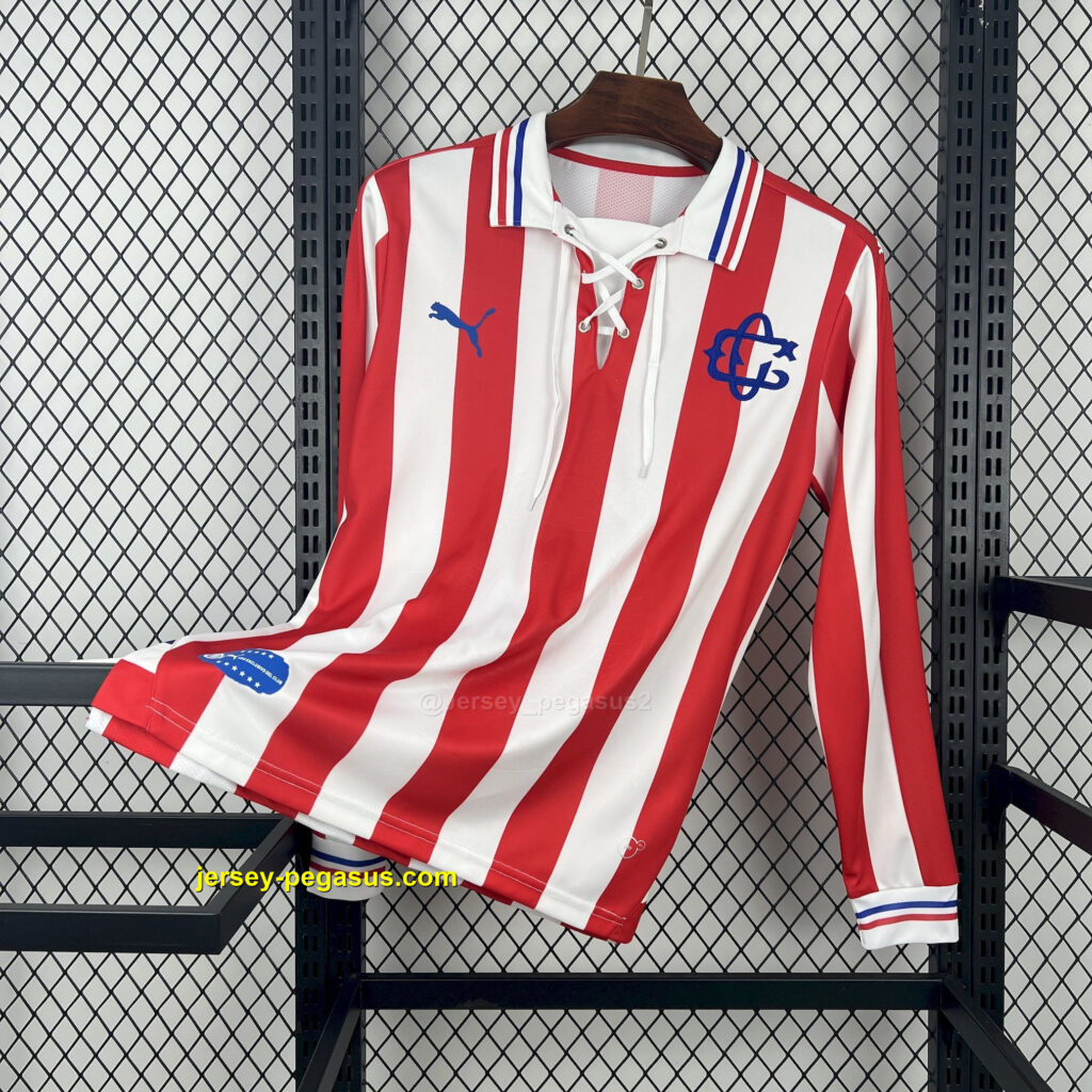 Retro Chivas 2016-17 110th Anniversary Long sleeves Jeresy