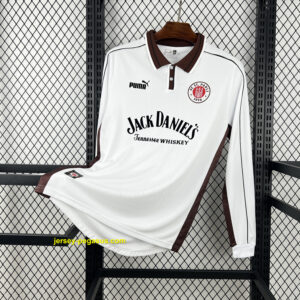 Retro FC St. Pauli 1999-00 Home Long Sleeves Jersey