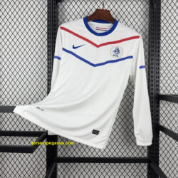 Retro France 2012 Away Long Sleeve Jersey
