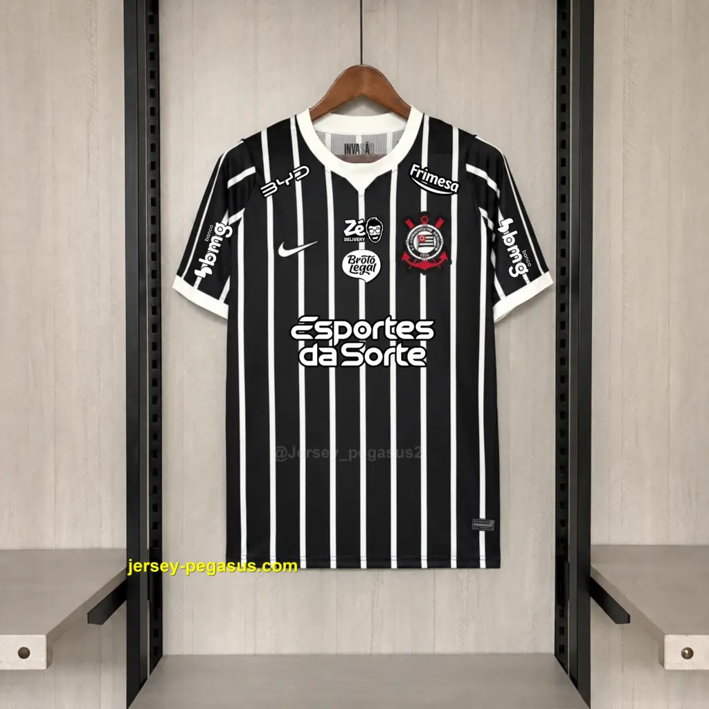 2026-27 Corinthians Away All Sponsors Jerseys