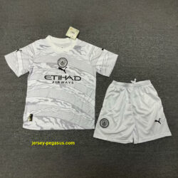 Manchester City Kids Year of the Dragon Kit Special Edition Suits Soccer Jersey