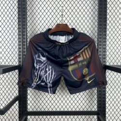 AA Barcelona 2000-01 Home Retro Skeleton Shorts