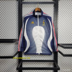 2025 France Jacket BlueWhite Stripe Windbreaker