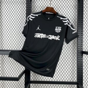 Barcelona 2024-25 Travis Scott Edition Black Special Edition Jersey