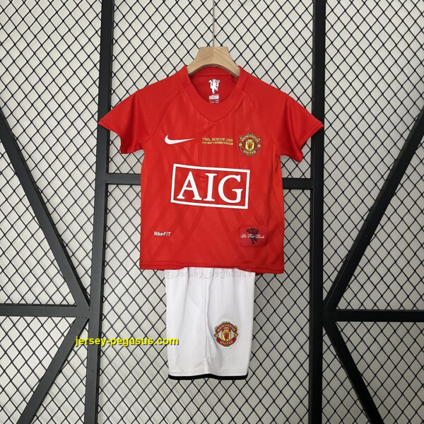 Manchester United Home Retro Kids Kits Champions League Version Cheap Jerseys Yu Manchester United Home Retro Kids Kits Champions League Version Cheap Jerseys Yu