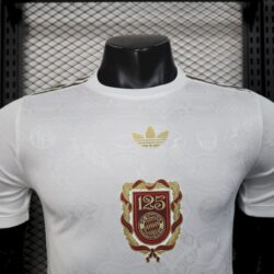 Bayern Munich 2024-25 Anniversary Tee - White Jersey Player Version