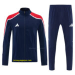 2026 Adidas Navy Blue Full Zipper Jacket Tracksuit + Long Pants