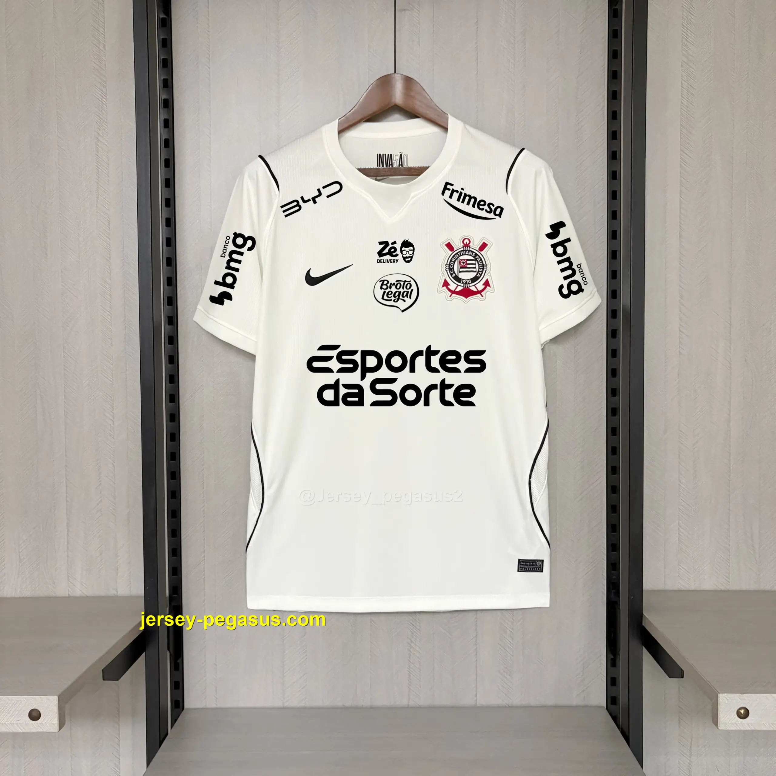 2026-27 Corinthians Home Jersey All Sponsors 2026-27 Corinthians Home Jersey All Sponsors