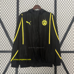 Dortmund BVB Black Windbreaker