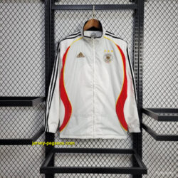 2025 Germany Jacket WhiteRed Windbreaker
