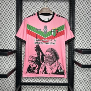 CD Palestino 2024-25 Pink Graffiti Jersey