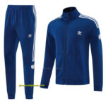 2026 Adidas Royal Blue Full Zipper Jacket + Long Pants