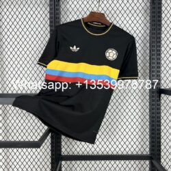 Colombia 2024-25 100th Black Anniversary Jersey