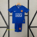 Manchester United Third Retro Kid Kits Children Sets Jerseys Supllier