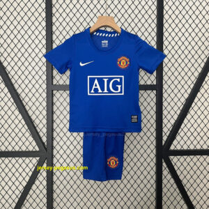 Manchester United Third Retro Kid Kits Children Sets Jerseys Supllier
