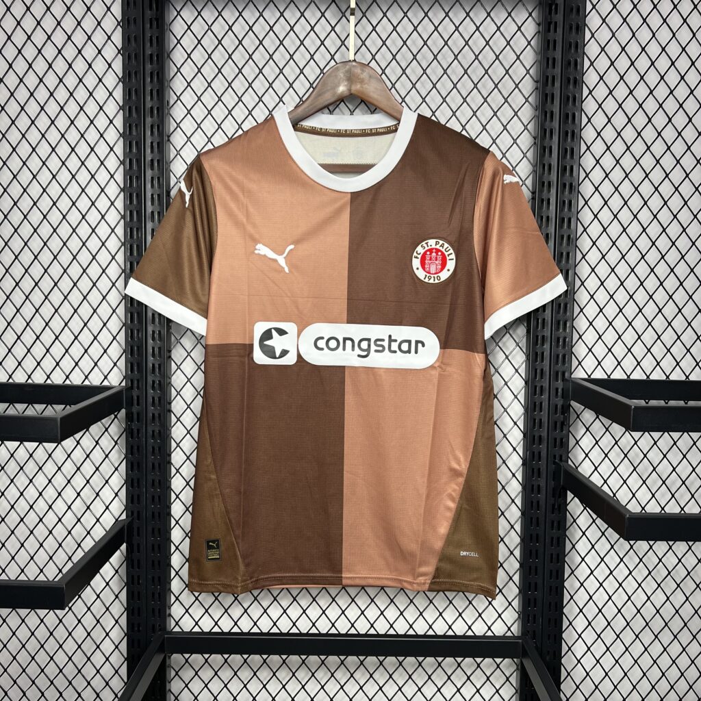 FC St. Pauli 2024-25 Home Jersey