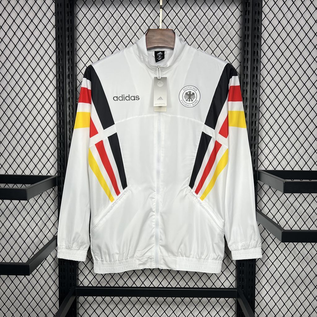 Germany 2024-25 Euro White windbreaker