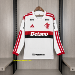 2026-27 Long-sleeved Flamengo Away All Sponsors Jersey