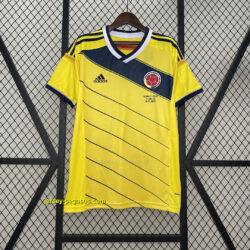 2014 Colombia Home Retro Kit Vintage Shirt
