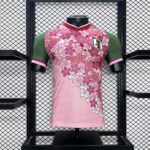 Japan 2024-25 Sakura Pink Jersey Player Version
