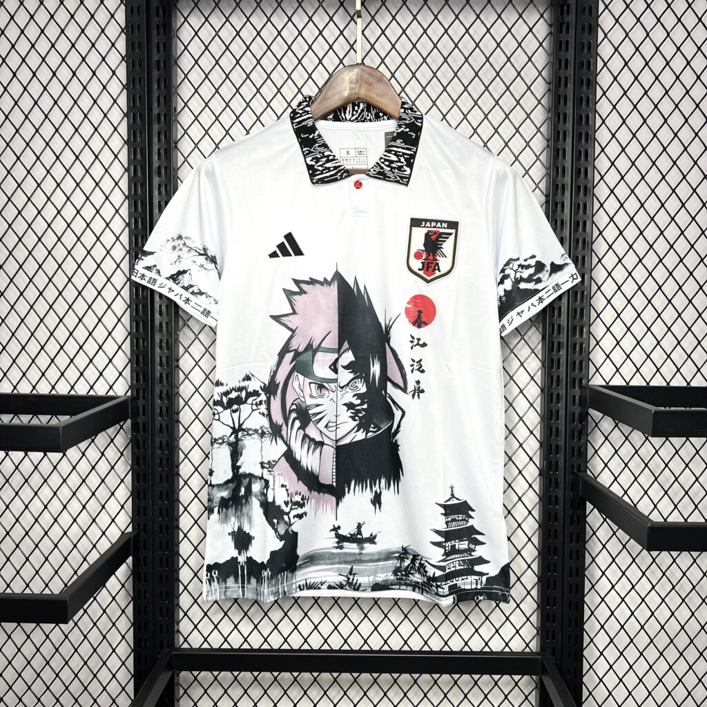 Japan 2024-25 うずまきナルト，Uzumaki Naruto&うちはサスケ，Uchiha Sasuke Jersey