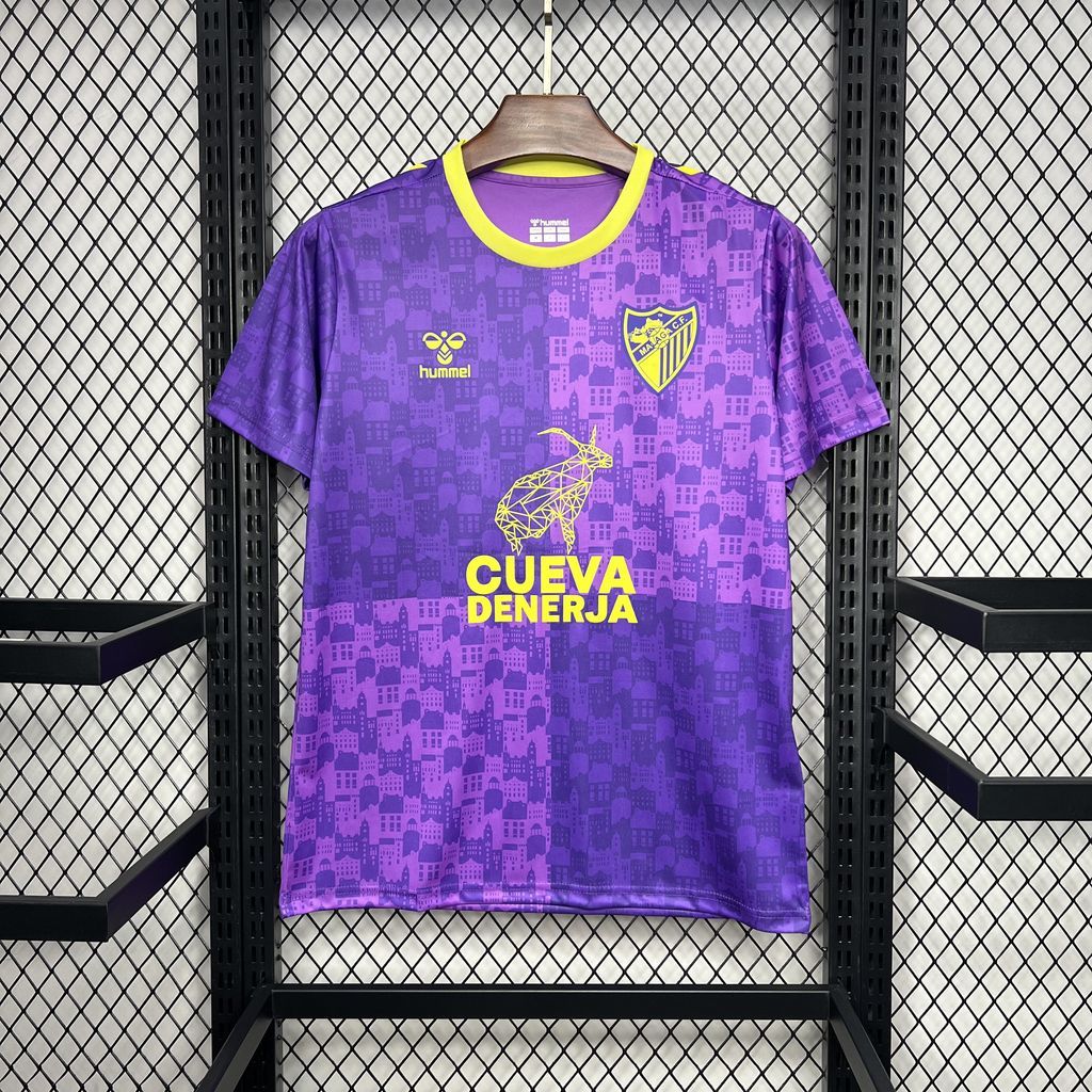 Malaga 2024-25 Purple pre-match training Jersey