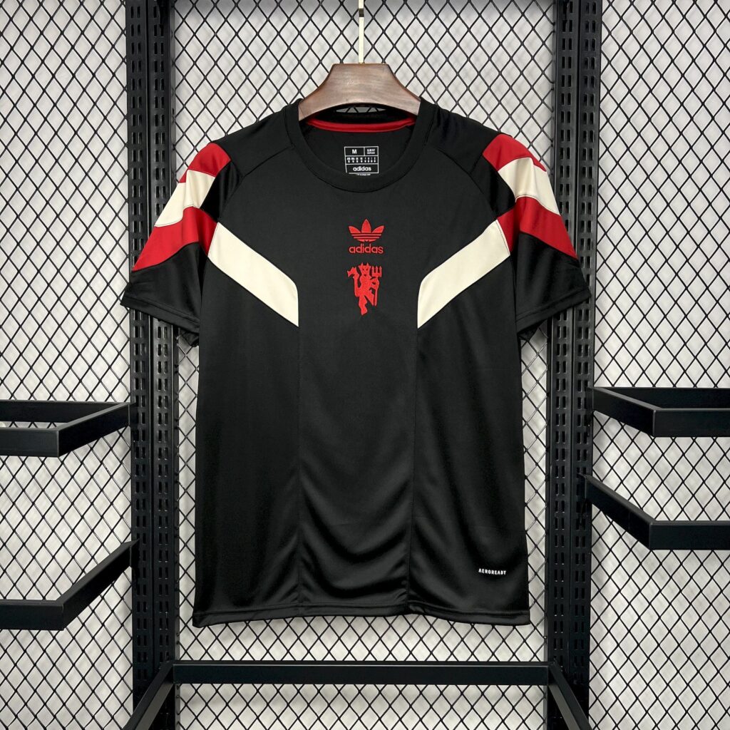 Manchester United 2024-25 Originals Tee Black Jersey