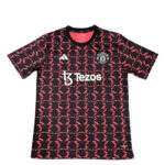 Manchester United 2024-25 Pre-Match Training Jersey Red Black