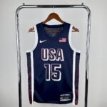 Olimpic USA 2024 BOOKER#15 Away Jersey