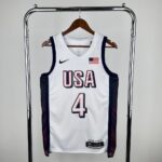 Olimpic USA 2024 CURRY#4 Home Jersey
