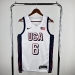 Olimpic USA 2024 JAMES#6 Home Jersey