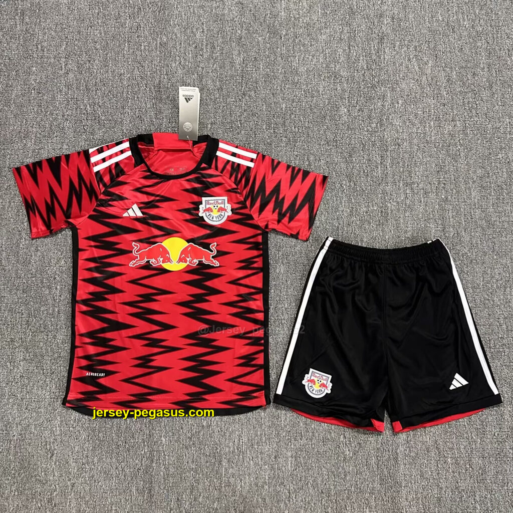 New York Red Bull Home Kid Kits Children Sets Jersey