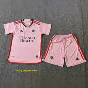 Orlando City Away Kids Soccer Jerseys