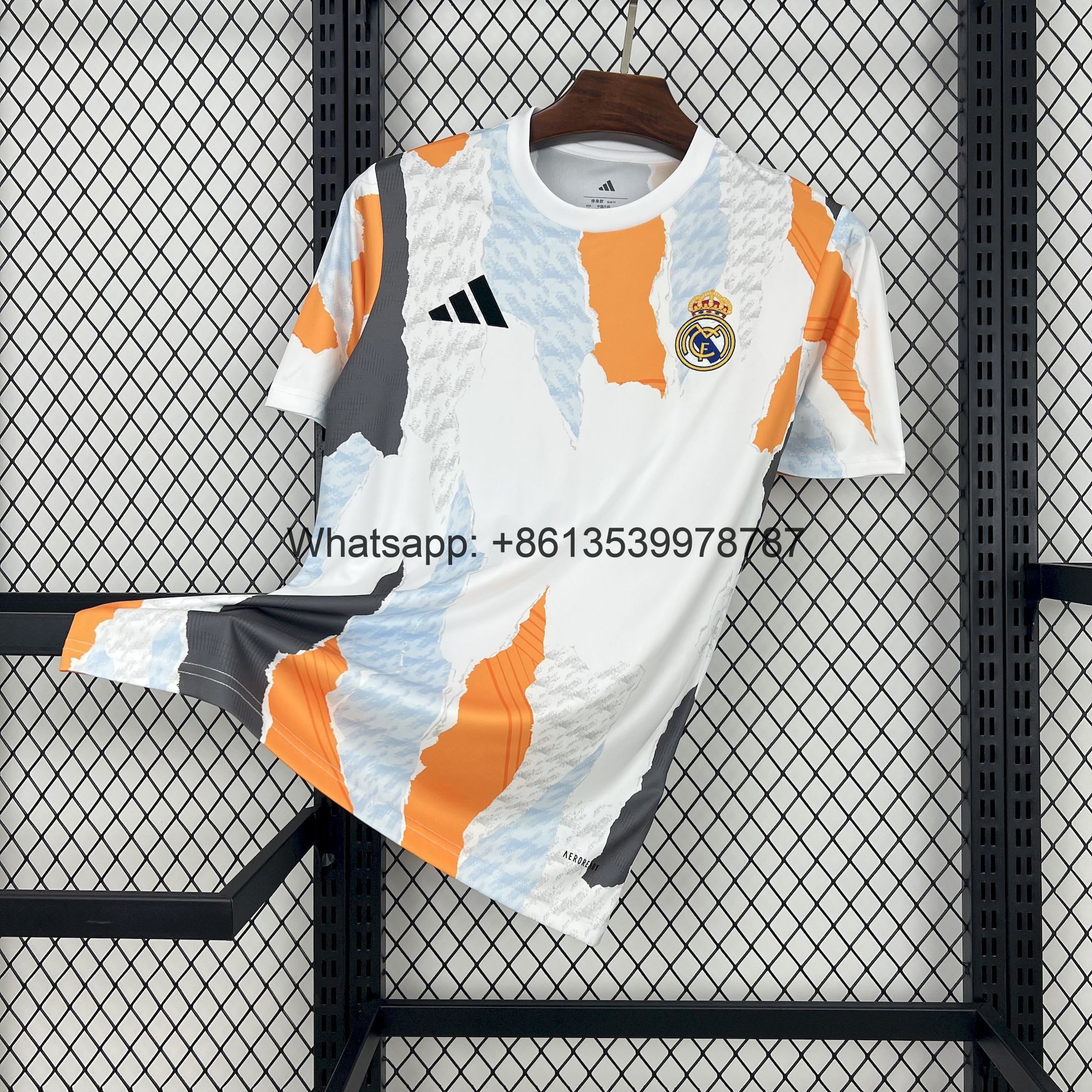 Real Madrid 2024-25 Pre-Match Jersey Real Madrid 2024-25 Pre-Match Jersey